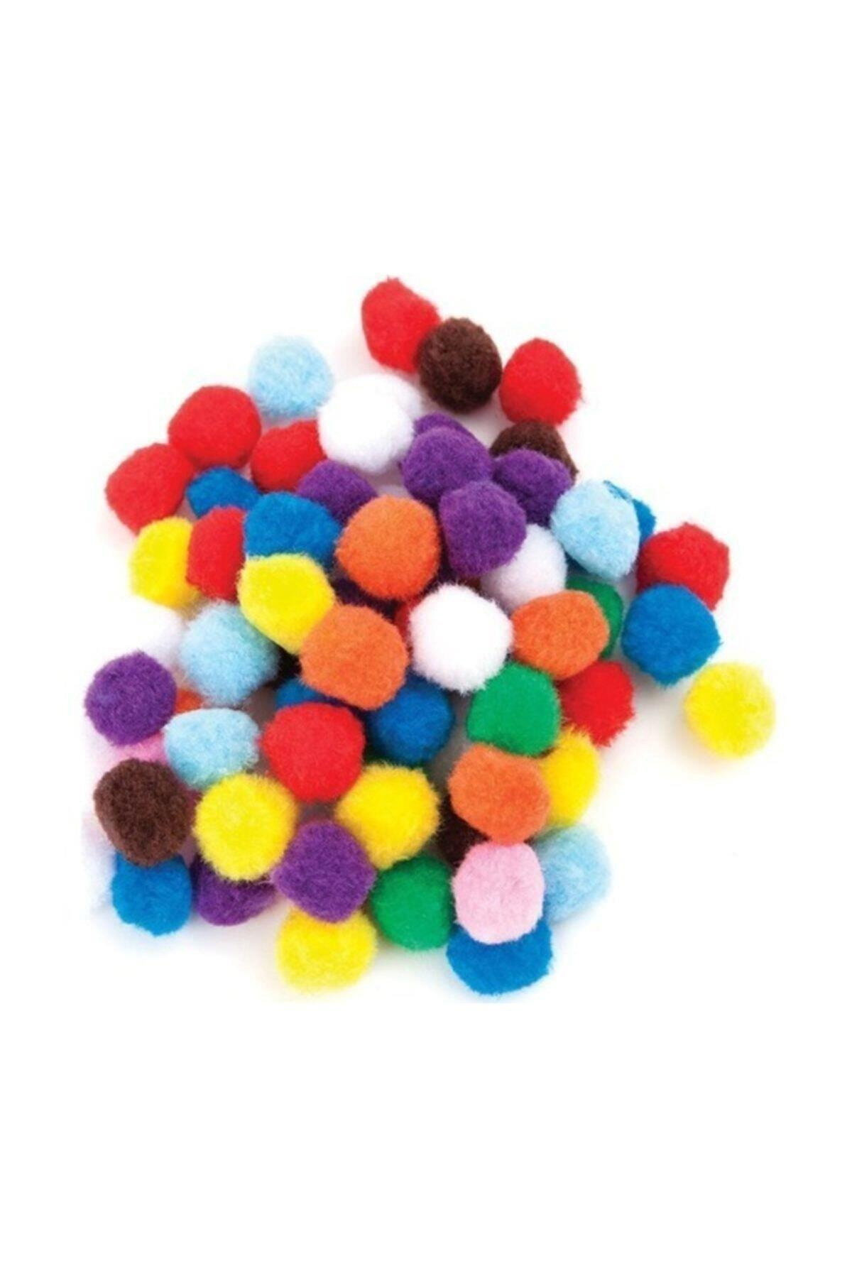 Puti Pom Pom Karışık 10 - 20 - 30 MM