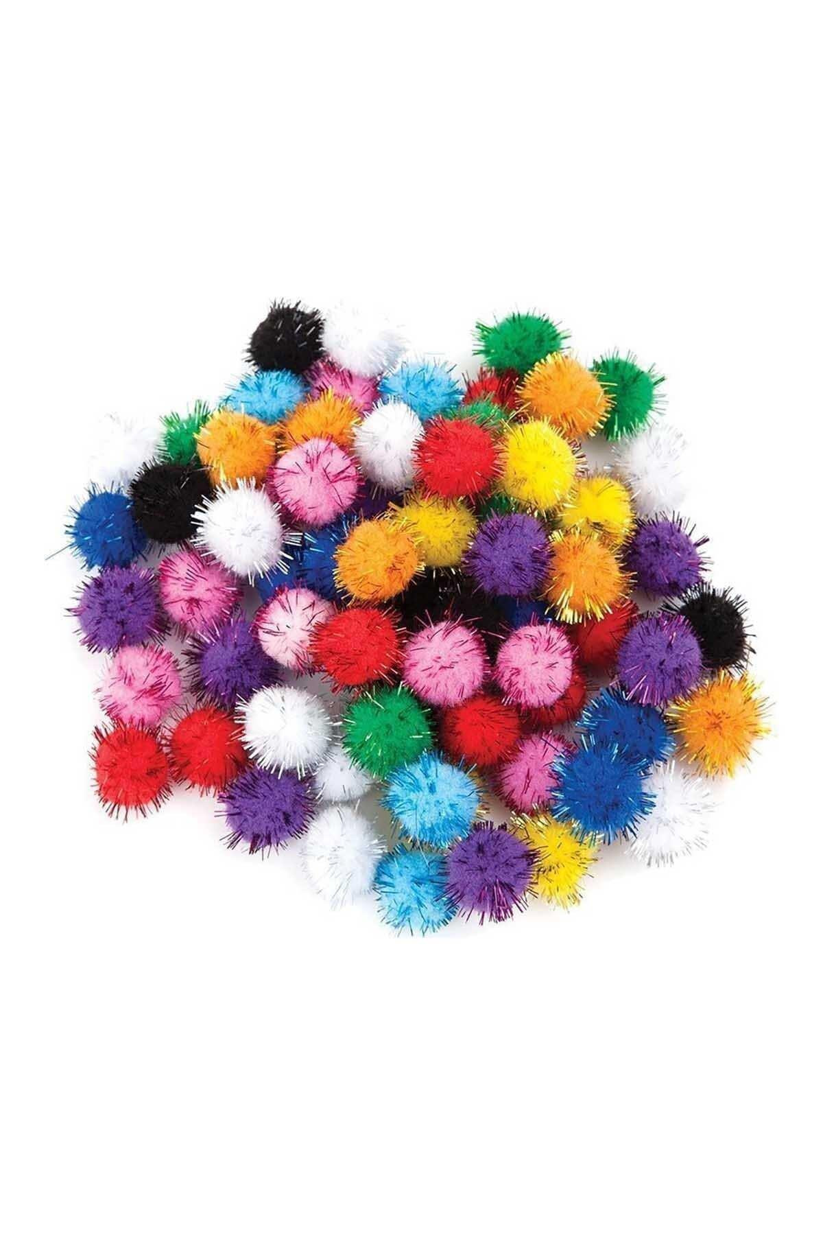 Puti Pom Pom 20 Mm Metalik
