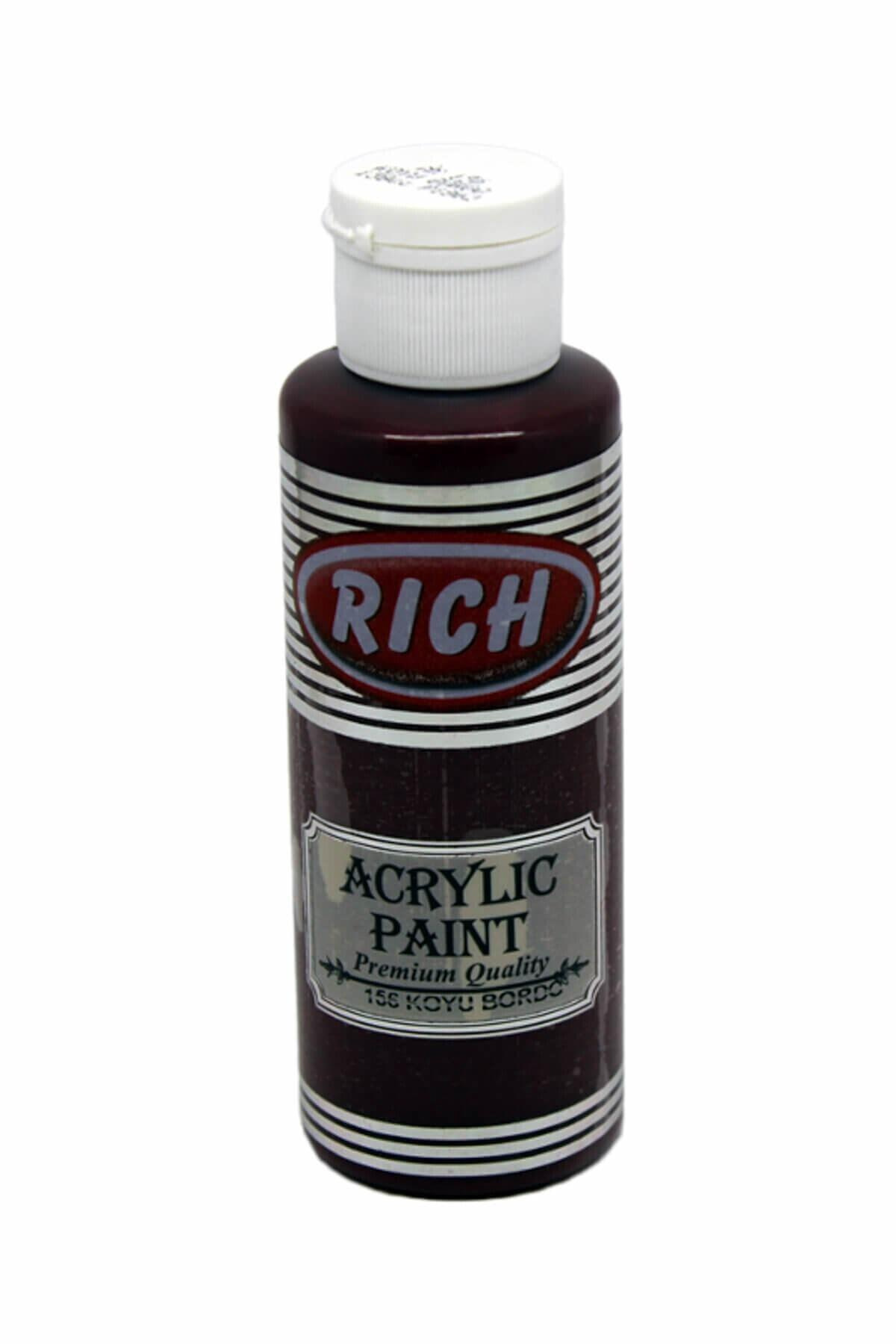 Rıch Akrilik Boya 130 CC Koyu Bordo (Dark Burgundy) AK-130-156