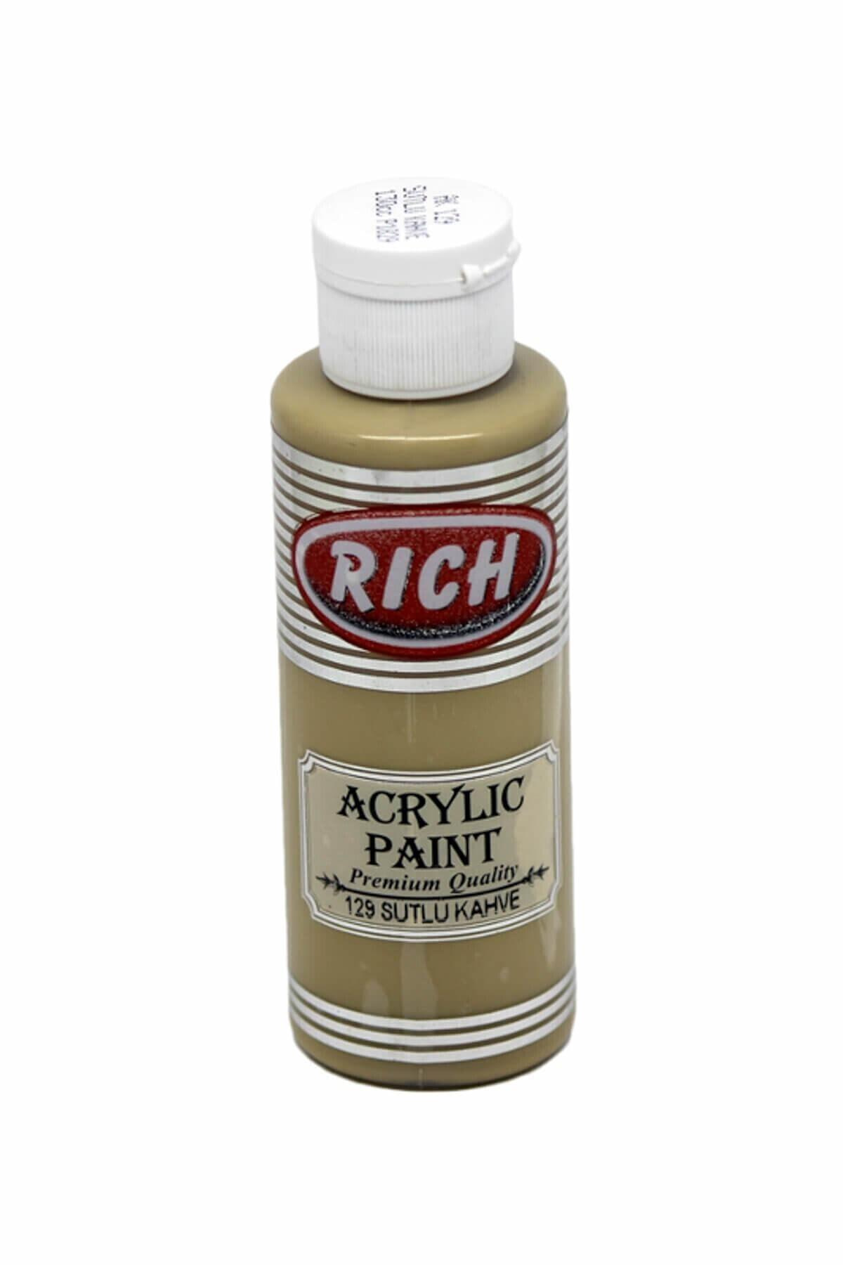 Rıch Akrilik Boya 130 CC Sütlü Kahve (Milk Coffe) AK-130-129