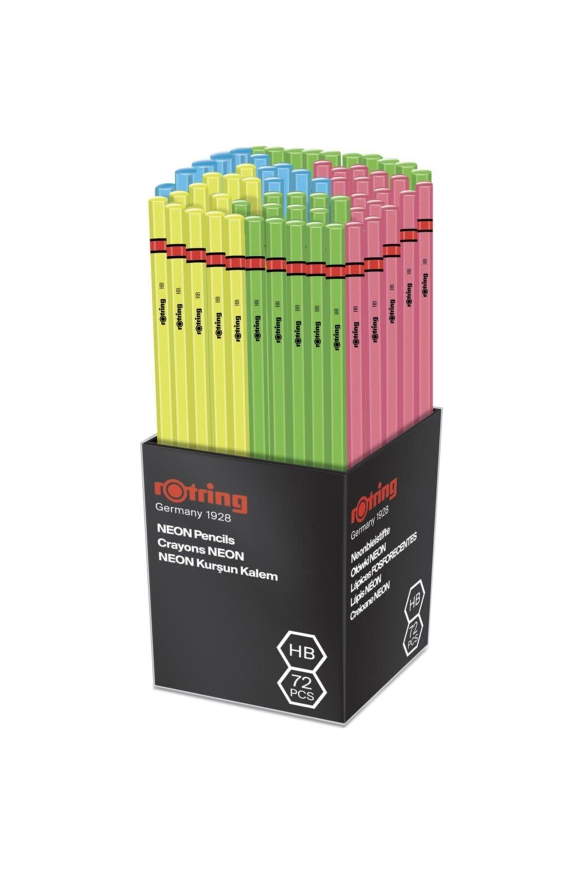 Rotring Kurşun Kalem Neon Fosforlu 72 Adet