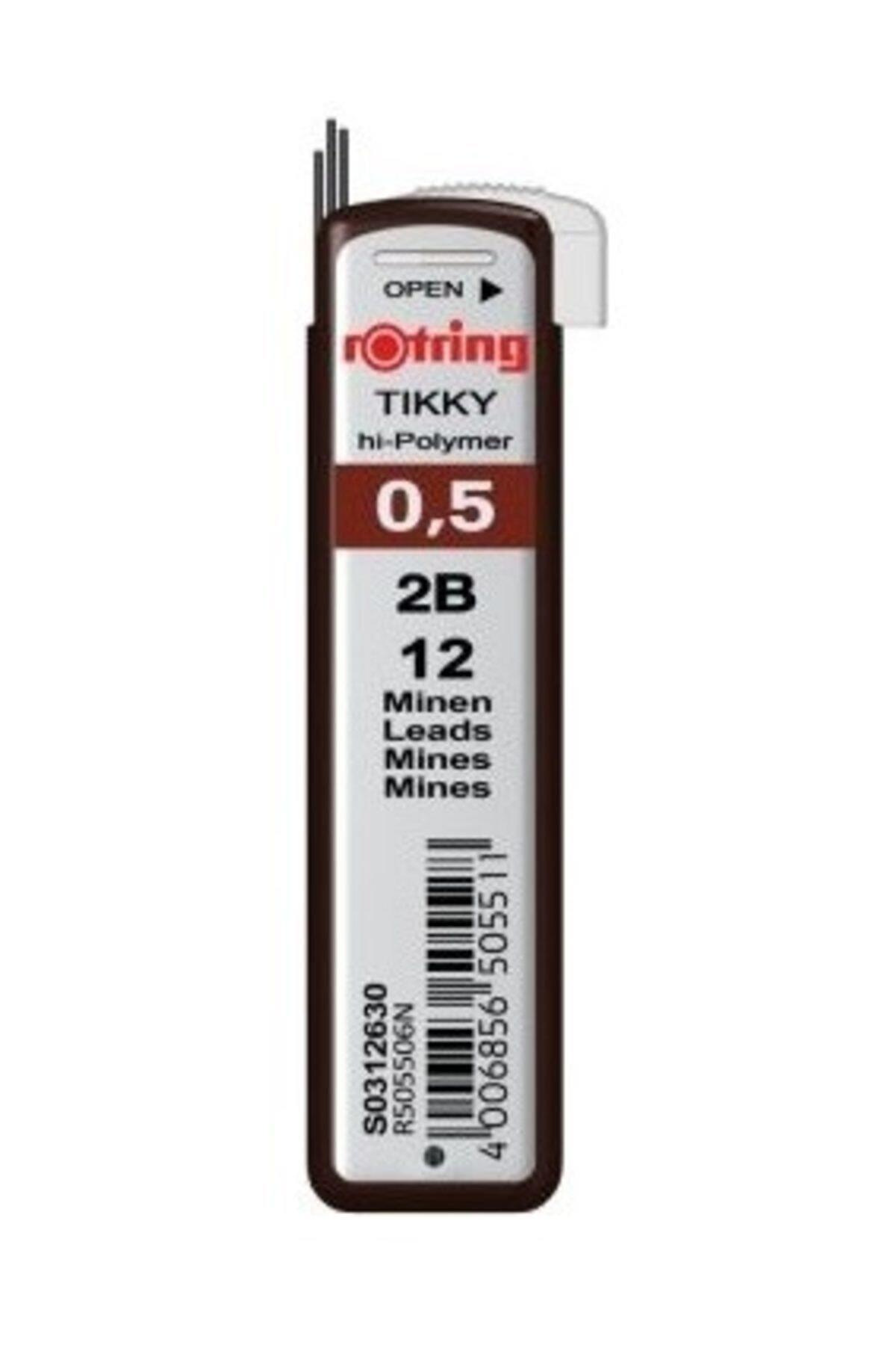 Rotring Min Versatil Kalem Ucu Hi-polymer 2b 0.5 Mm S0312630 (10 Tüp)