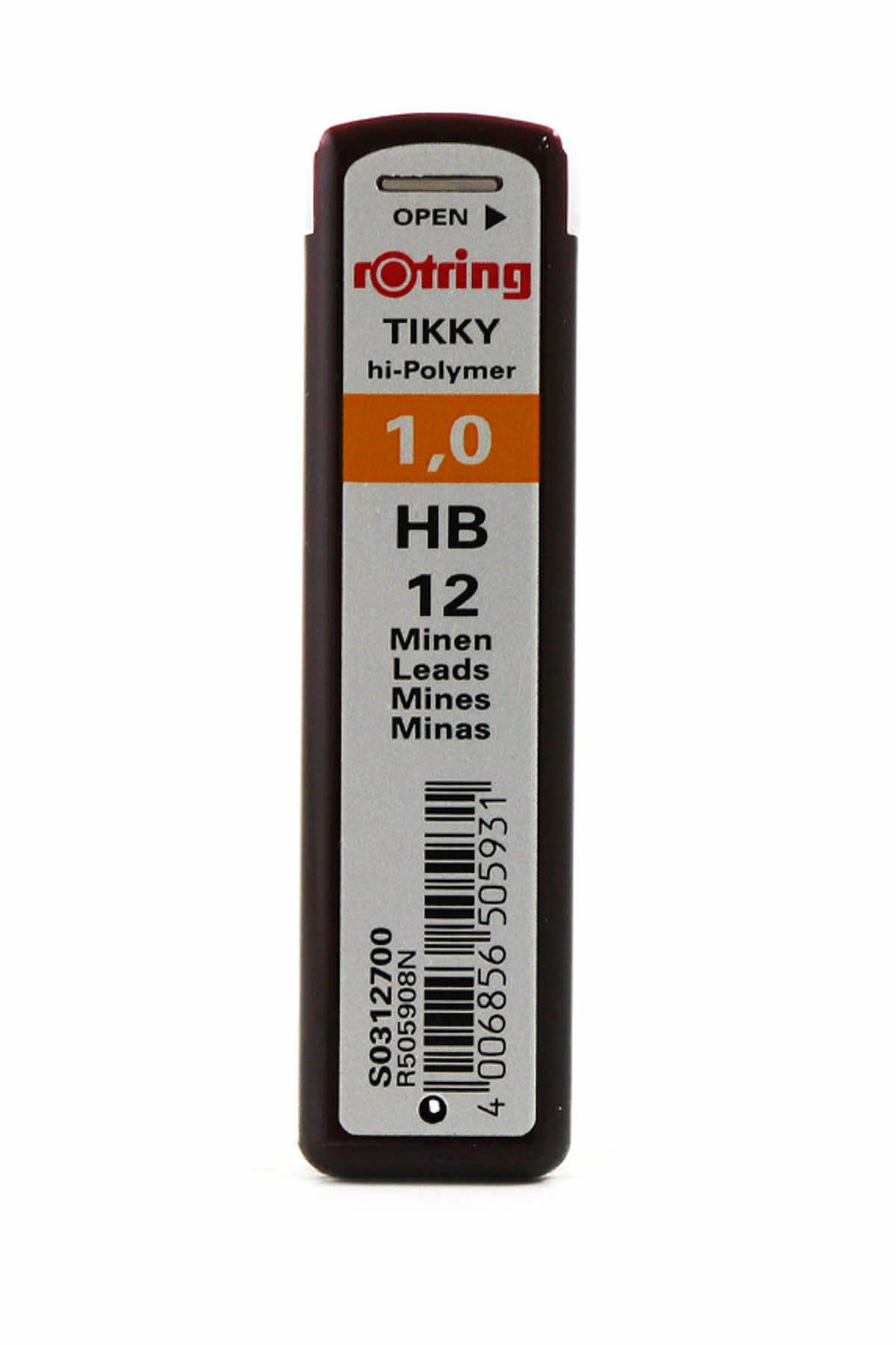 Rotring Versatil Kalem Ucu Min Hi-polymer Hb 0.9 Mm S0312700 (10 Tüp)