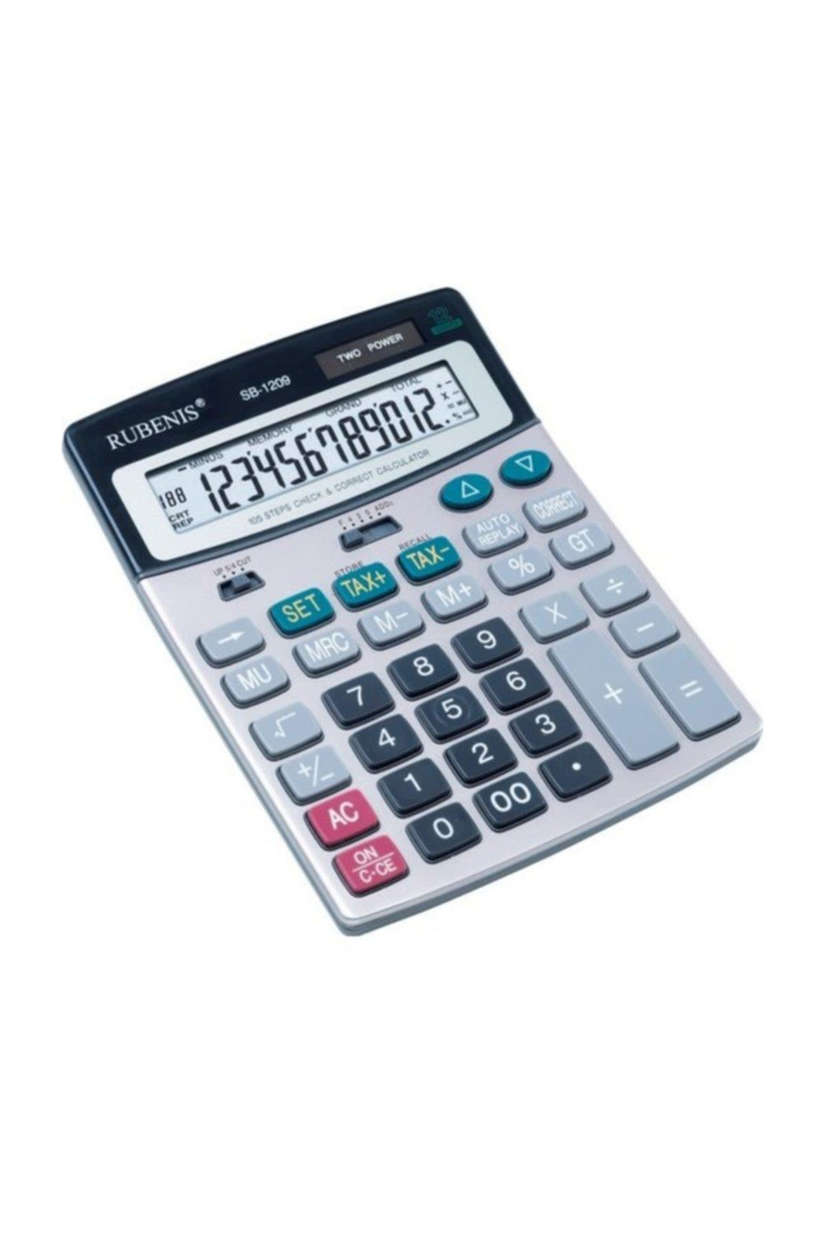 Rubenis Hesap Makinası Masa Üstü 12 Hane SB-1209