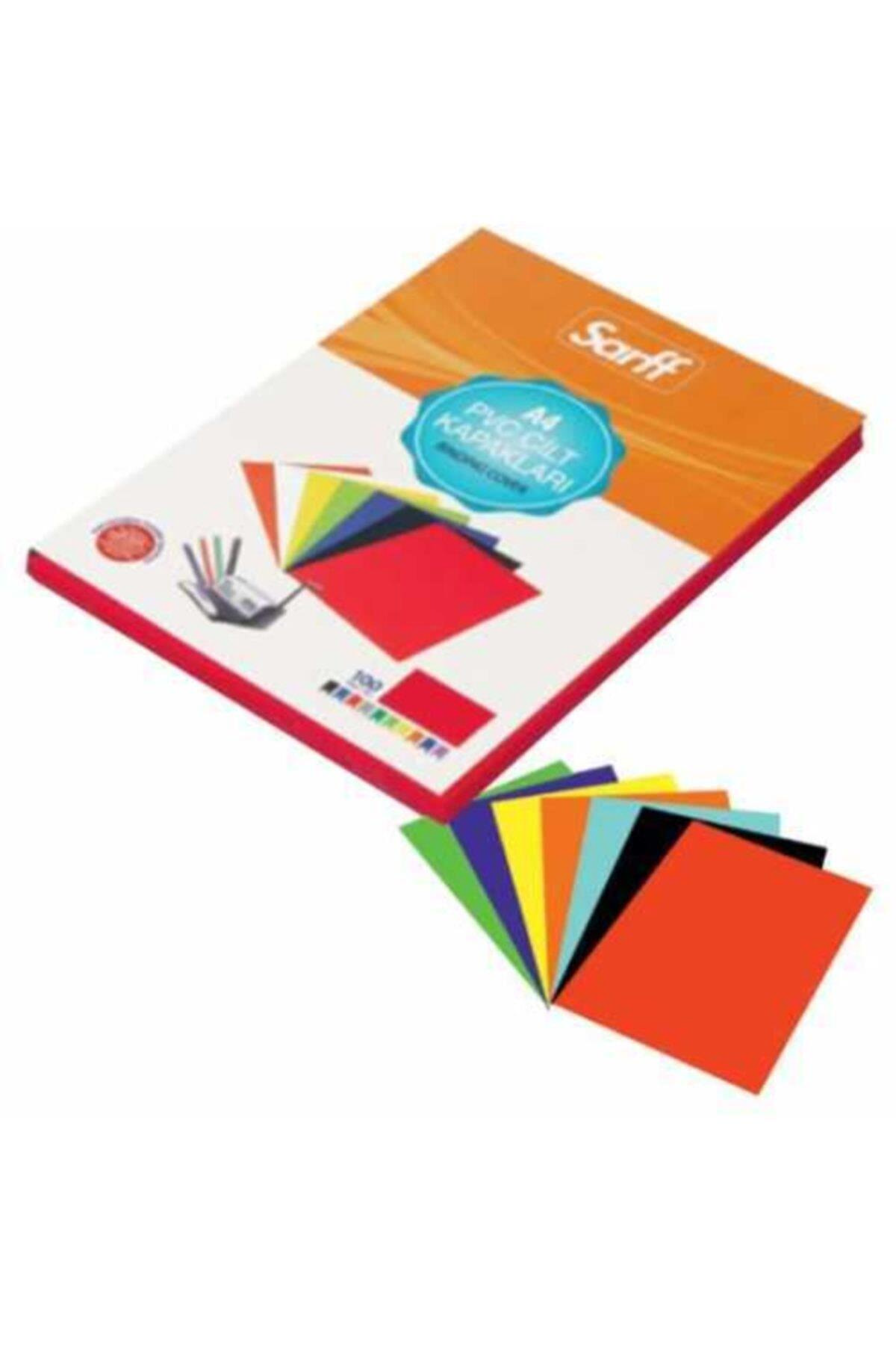 SARFF A-3 Cilt Kapağı 160 Micron Siyah 100 Lü (1 Paket 100 Adet)