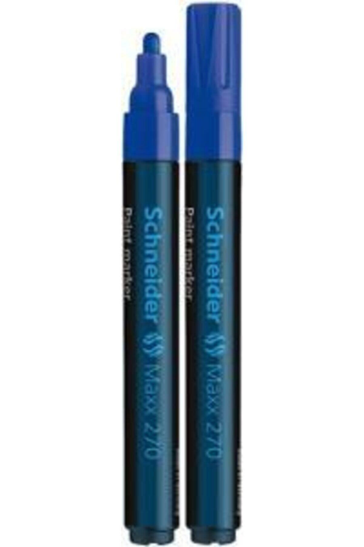 Schneider Markör Boya Maxx 1-3 MM Mavi Boya Markörü (10 Lu Paket)