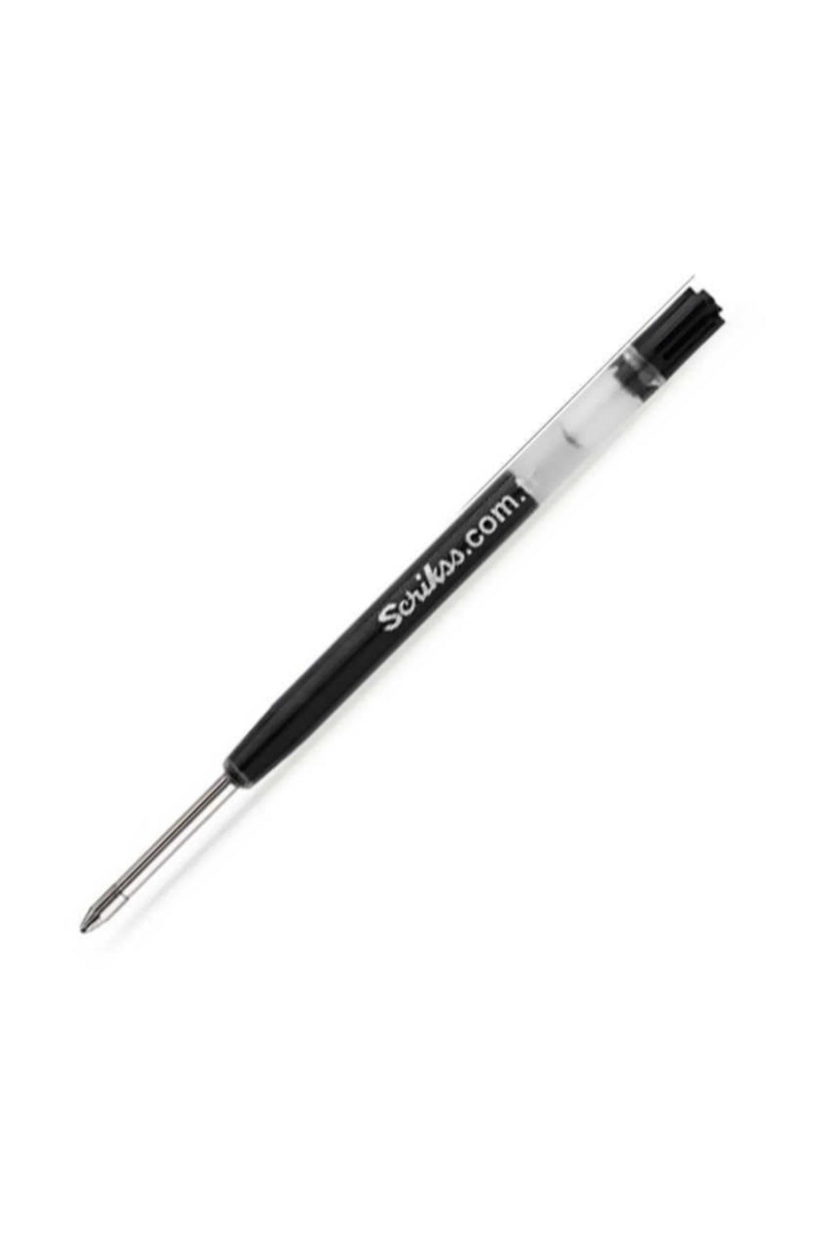 Scrikss Tükenmez Yedeği Parker Tipi Dev Refil 20 Lİ Siyah