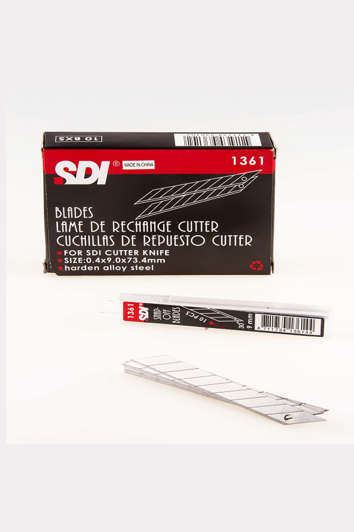 Sdi 1361 Maket Bıçağı Yedeği Dar 100 Lü (1 Paket 100 Adet)