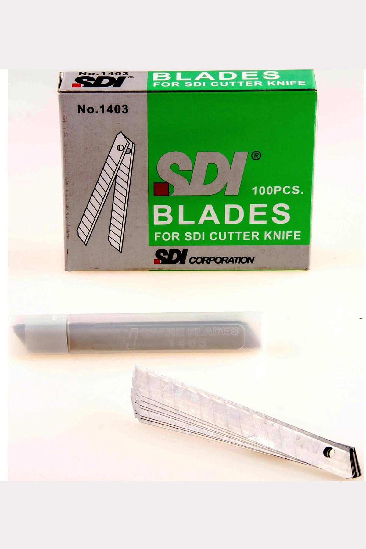 Sdi Sdı Maket Bıçağı Yedeği Dar (100'Lü)
