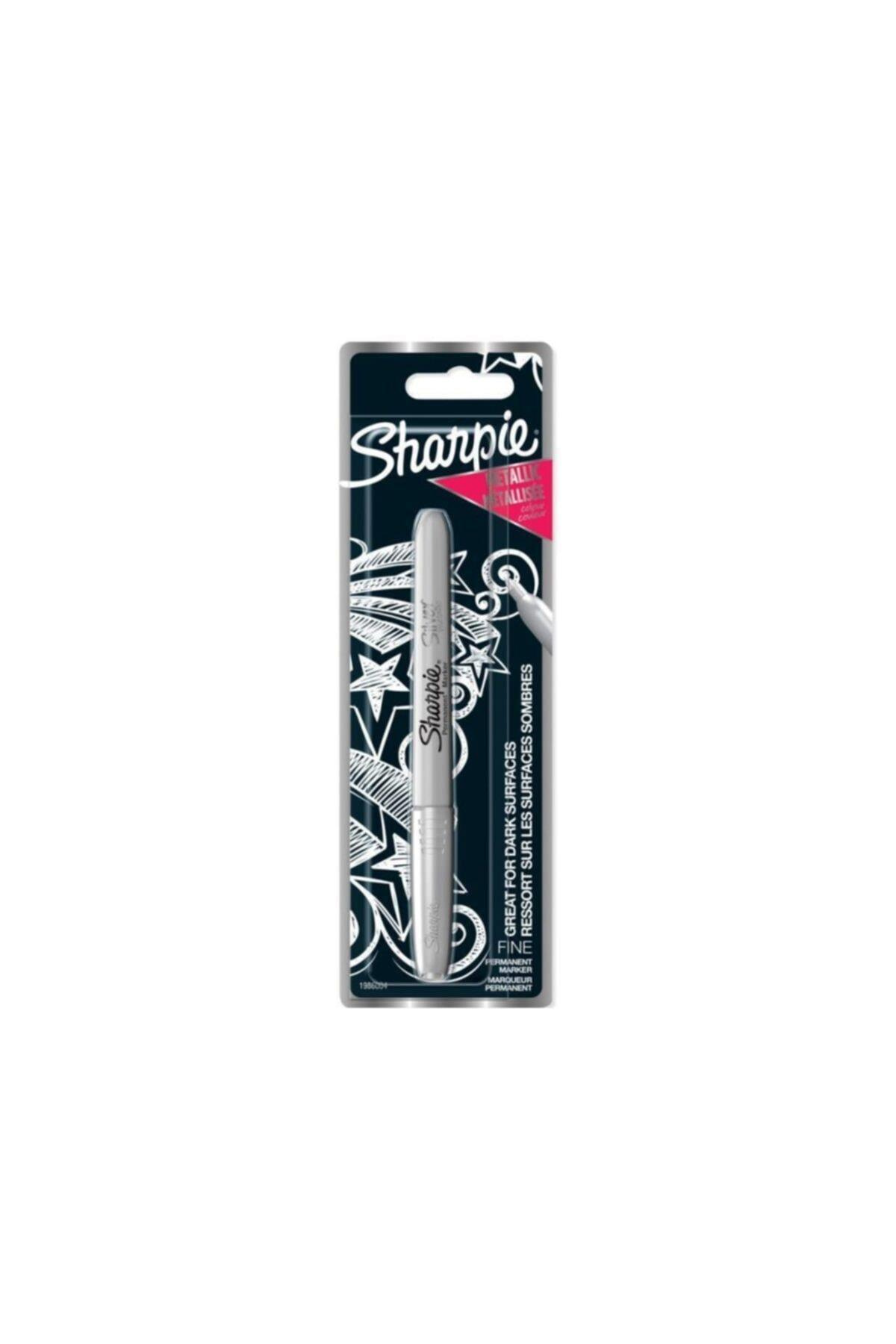 Sharpie Markör Permanent Metalik Gümüş Tekli Bls (12 Li Paket)
