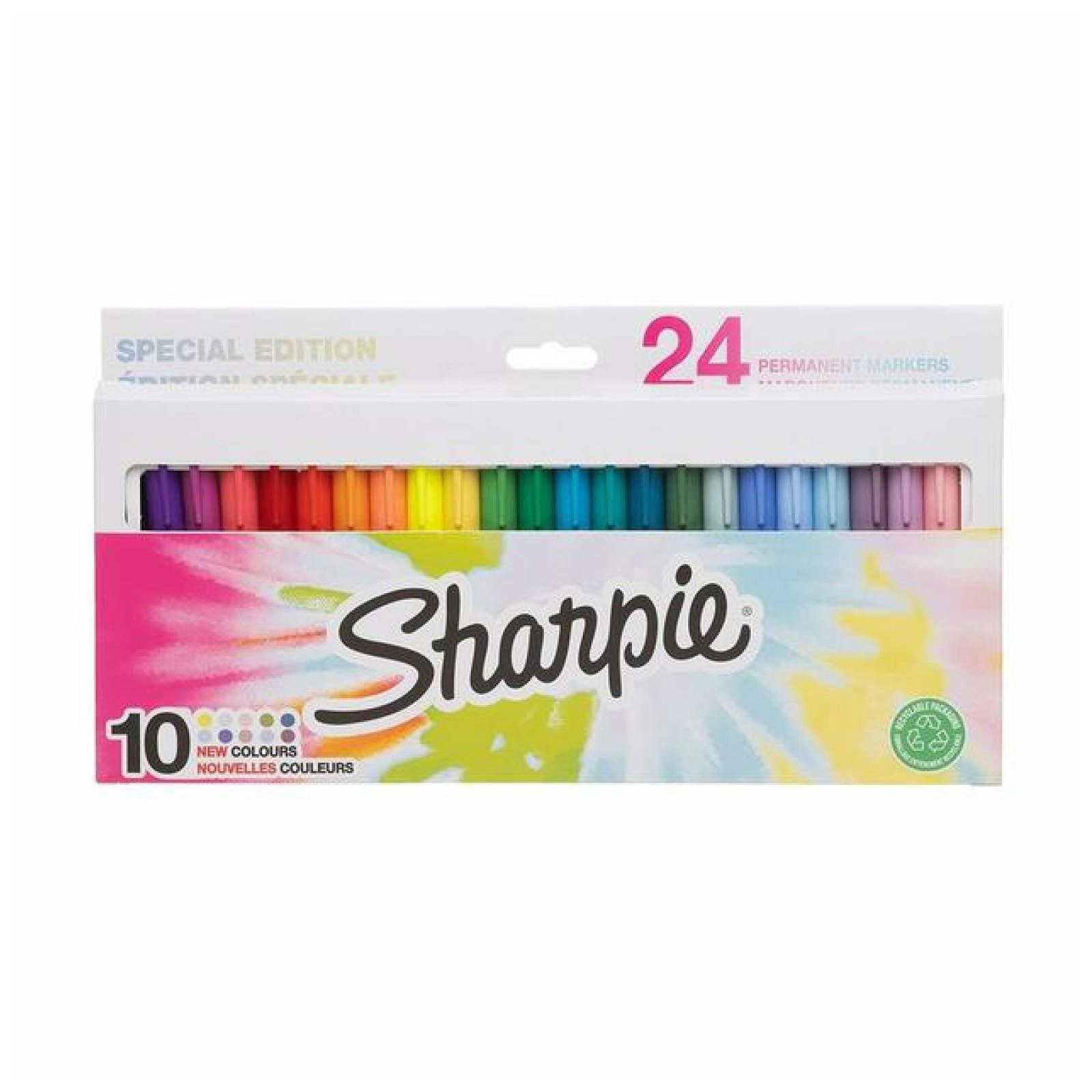 Sharpie 2180834 Ultra Fine Permanent Markör 24 Renk