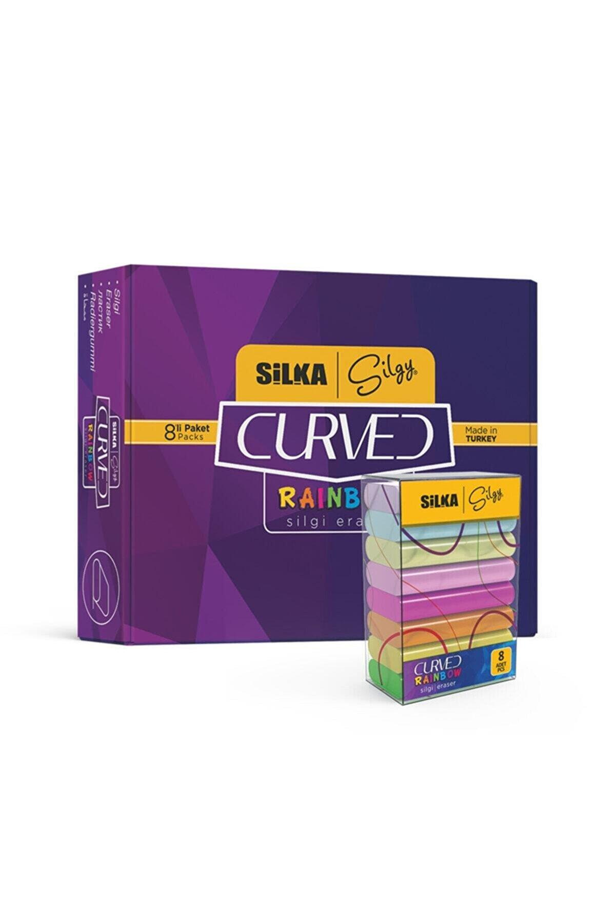 Silka Silgi Rainbow Neon Pastel Öğrenci Silgisi (30 Lu Paket)