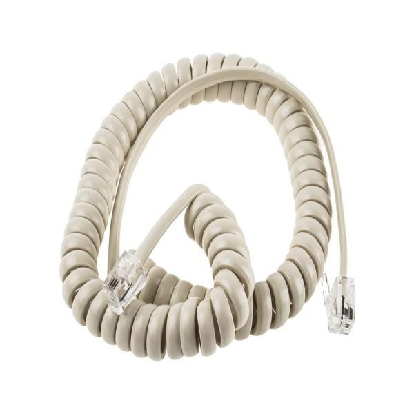 Spiral Karel Krem Pluglu Ahize Kordonu 30 CM Ahize Kablosu
