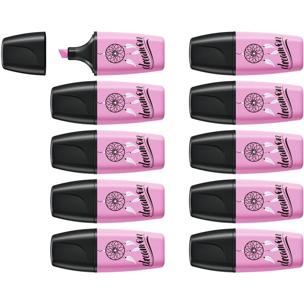 Stabilo Fosforlu Kalem Boss Mini Pastellove 2 - 5 MM Fuşya Mini Fosforlu Kalem (10 Lu Paket)