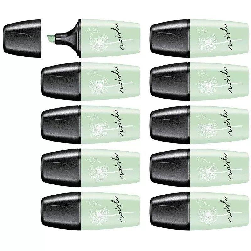 Stabilo Boss Mini Pastellove Yeşil 2- 5 MM Mini Fosforlu Kalem (10 Lu Paket)