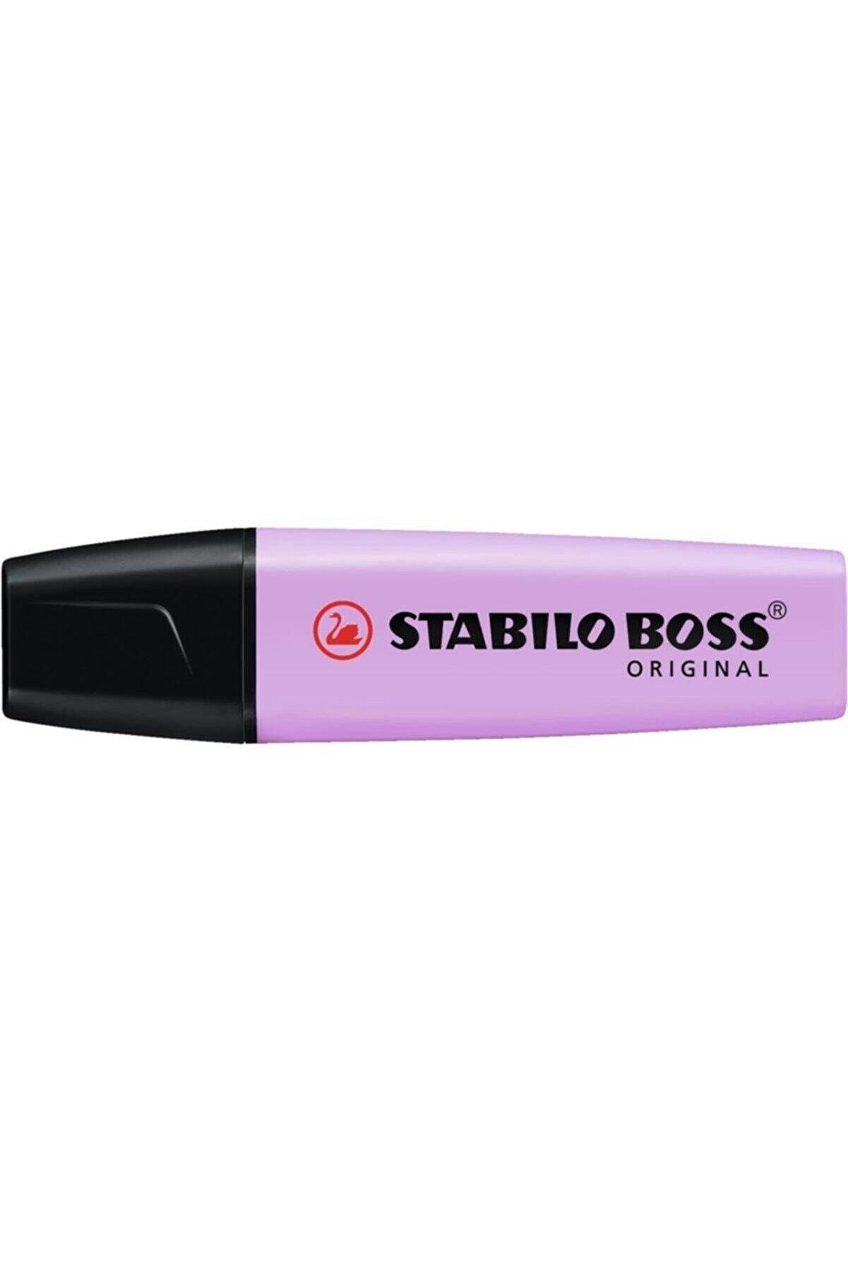 Stabilo Boss Original Fosforlu Kalem Pastel 10'lu Lila