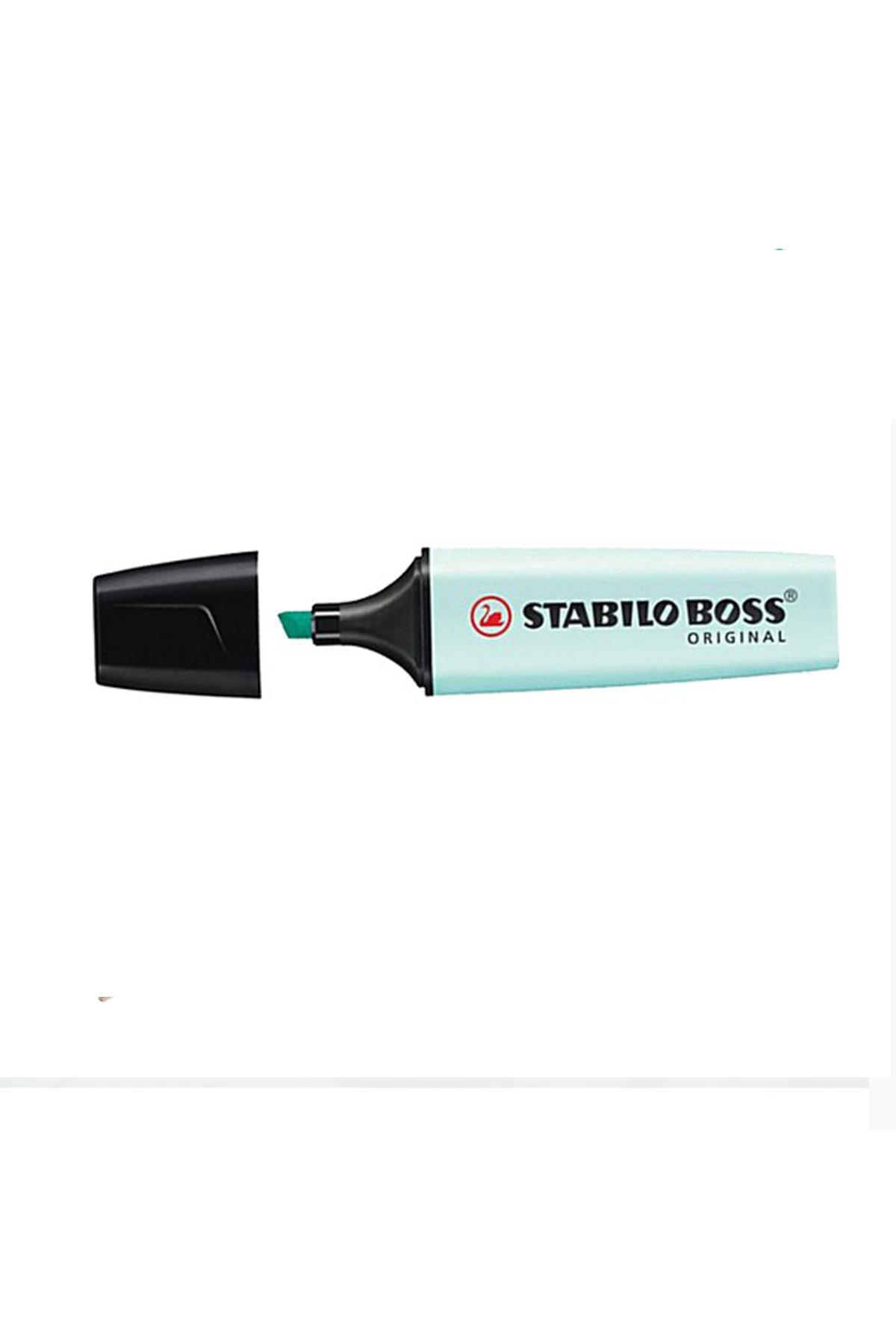 Stabilo Fosforlu Kalem Boss Orıgınal Pastel Turkuaz (10 Lu Paket)