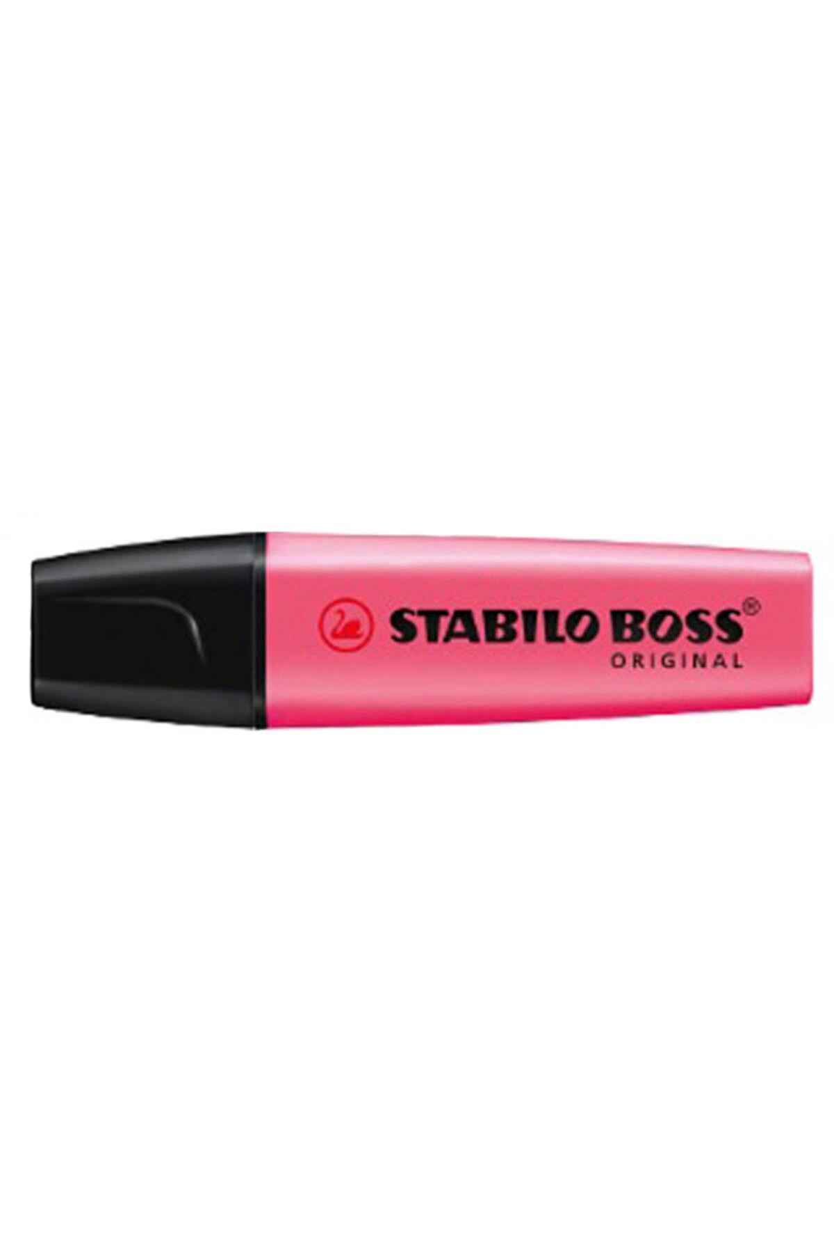 Stabilo Fosforlu Kalem Boss Orıgınal Pembe (10 Lu Paket)