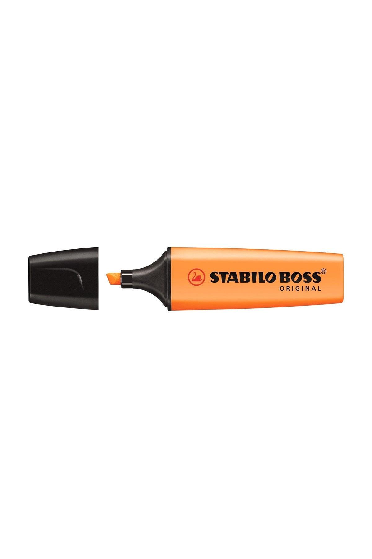 Stabilo Fosforlu Kalem Boss Orıgınal Turuncu (10 Lu Paket)