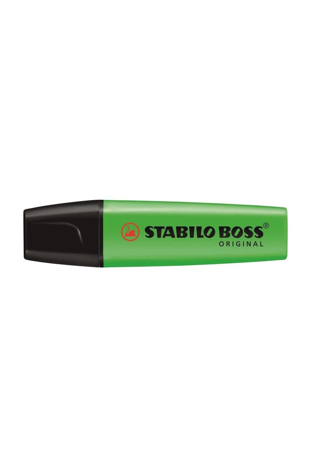 Stabilo Fosforlu Kalem Boss Orıgınal Yeşil (10 Lu Kutu)