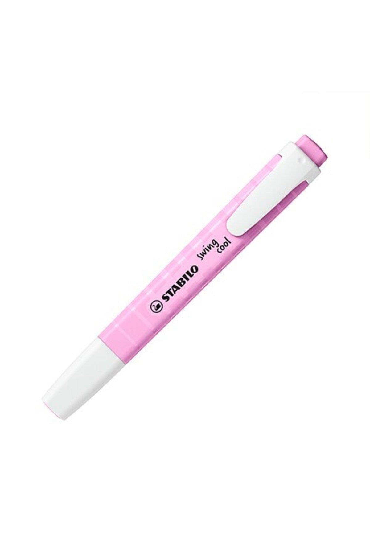 Stabilo Fosforlu Kalem 1-4 mm Kesik Uçlu Pastel Buzlu Fuşya İşaretleme Kalemi (10 Lu Paket)