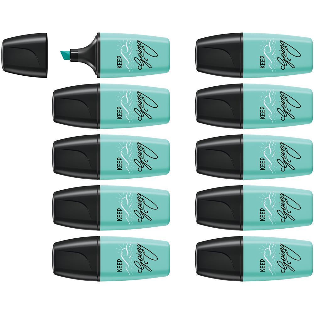 Stabilo Fosforlu KalemBoss Mini Pastellove 2 - 5 MM Turkuaz Mini Fosforlu Kalem (10 Lu Paket)