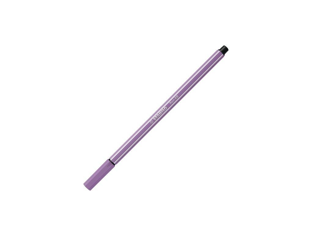 Stabilo Keçe Uçlu Boya Kalemi 1 Mm Gri Menekşe Keçeli Kalem (10 Lu Paket)