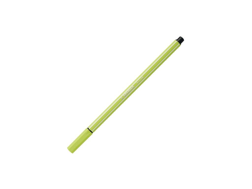 Stabilo Keçe Uçlu Boya Kalemi Lime Yeşili 68/14 (10 Lu Paket)