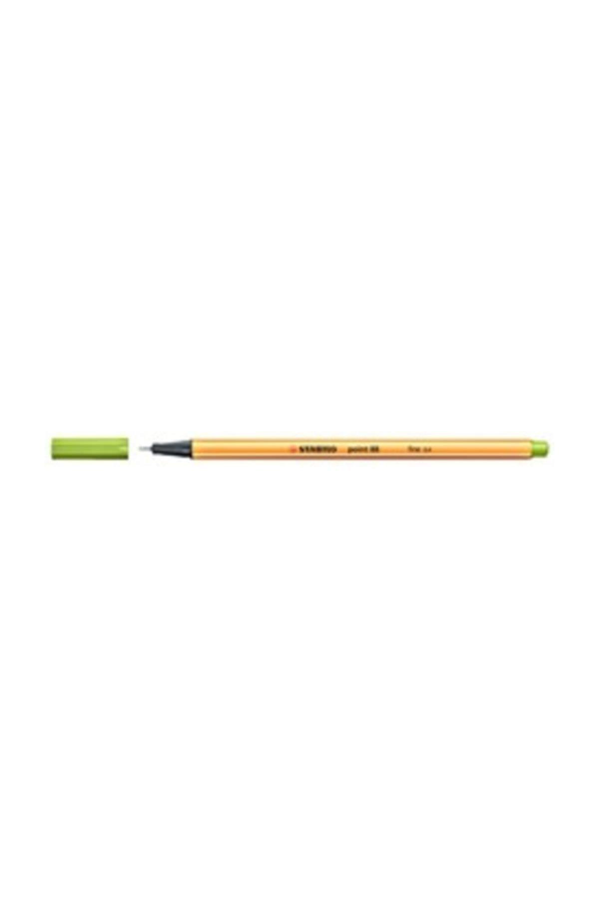 Stabilo Keçe Uçlu İnce Kalem 88 Point 0.4 MM Elma Yeşii 88/33
