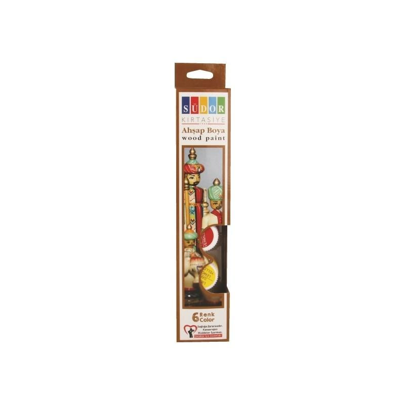 Südor Ahşap Boya 15 ML 6 Renk SD123