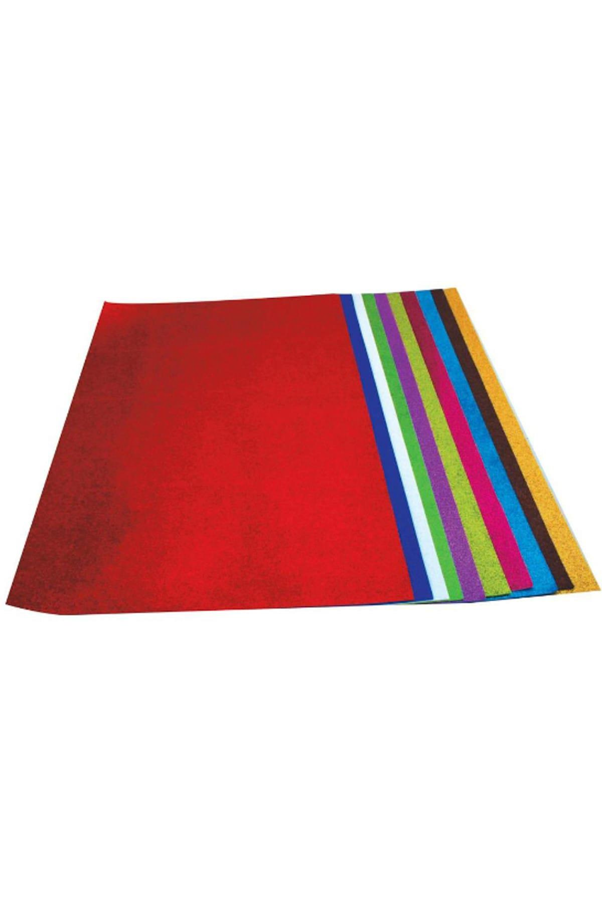 Ticon Fon Kartonu Simli 50 x 70 Cm Simli Yeşil (10 Lu Paket)