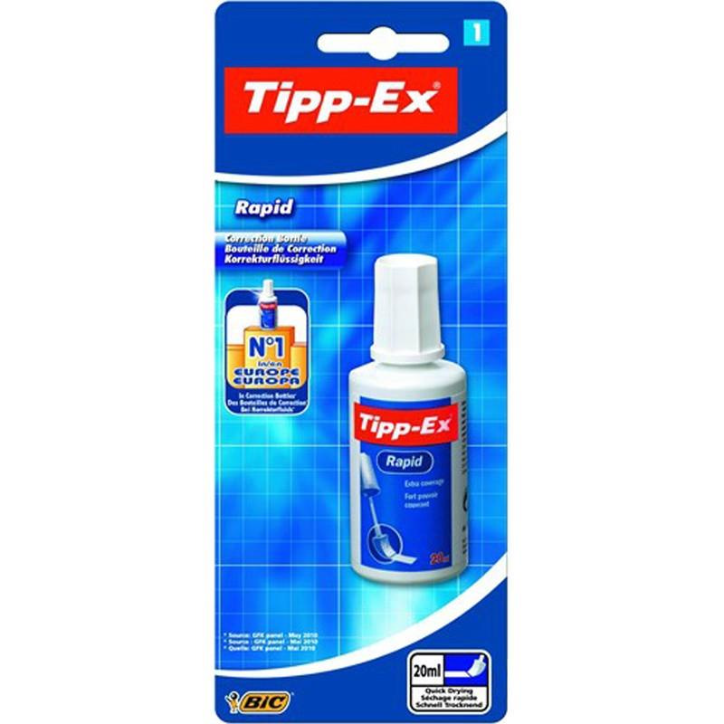 Tipp-Ex Rapid Sıvı Silici Tekli Blister Sıvı Daksil Süngerli