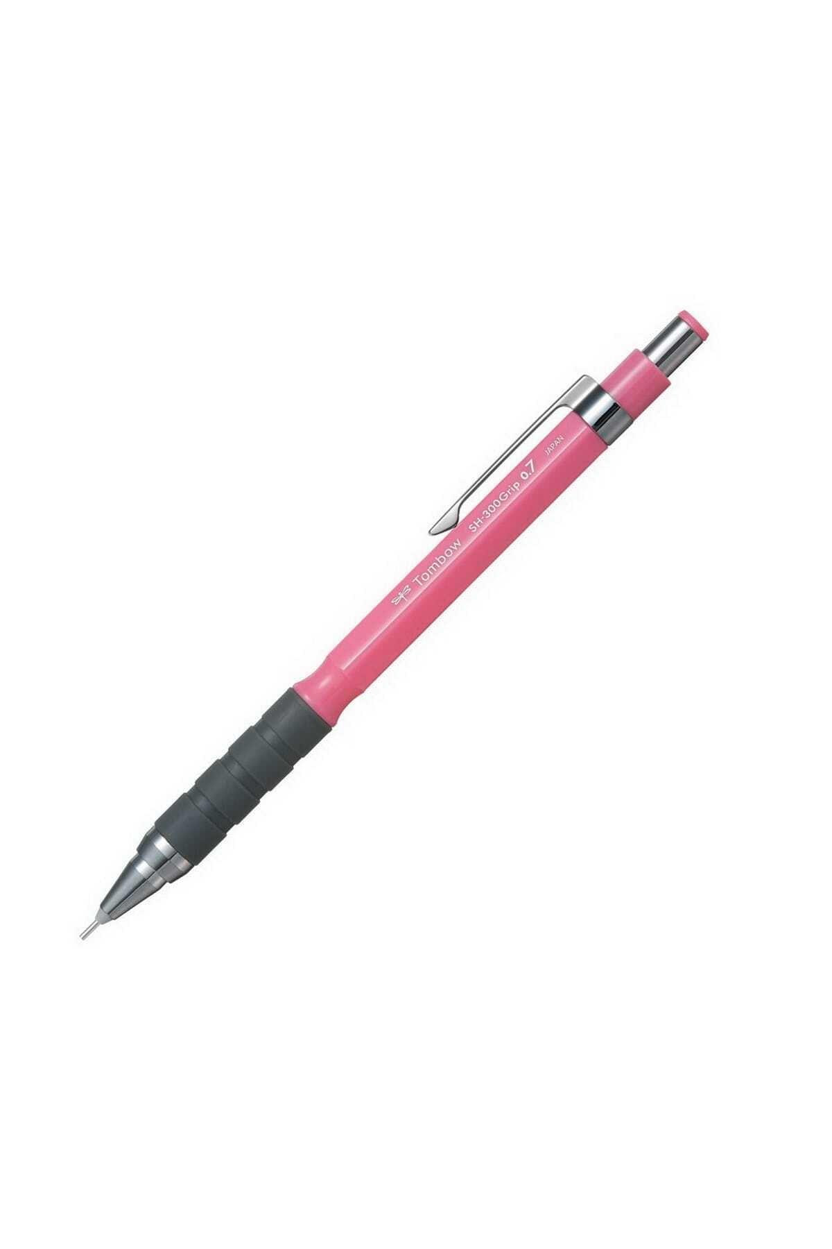 Tombow Versatil Kalem SH-300 Grip 0.7 MM Açık Pembe SH-GR81R7