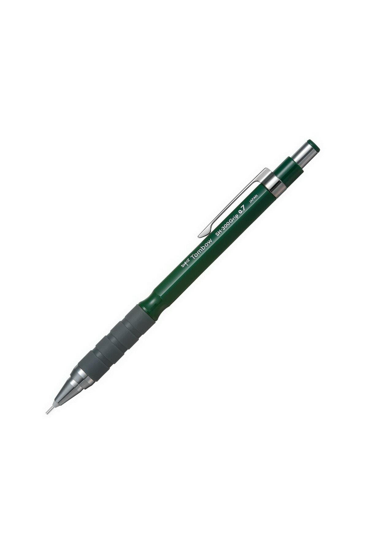 Tombow Versatil Kalem SH-300 Grip 0.7 MM Koyu Yeşil SH-GR64R7