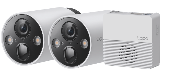 TP-Link Tapo 2K QHD Akıllı Kablosuz Güvenlik Kamerası 2 Kameralı Sistem 180 Gün Şarj Süresi Su Geçirmez