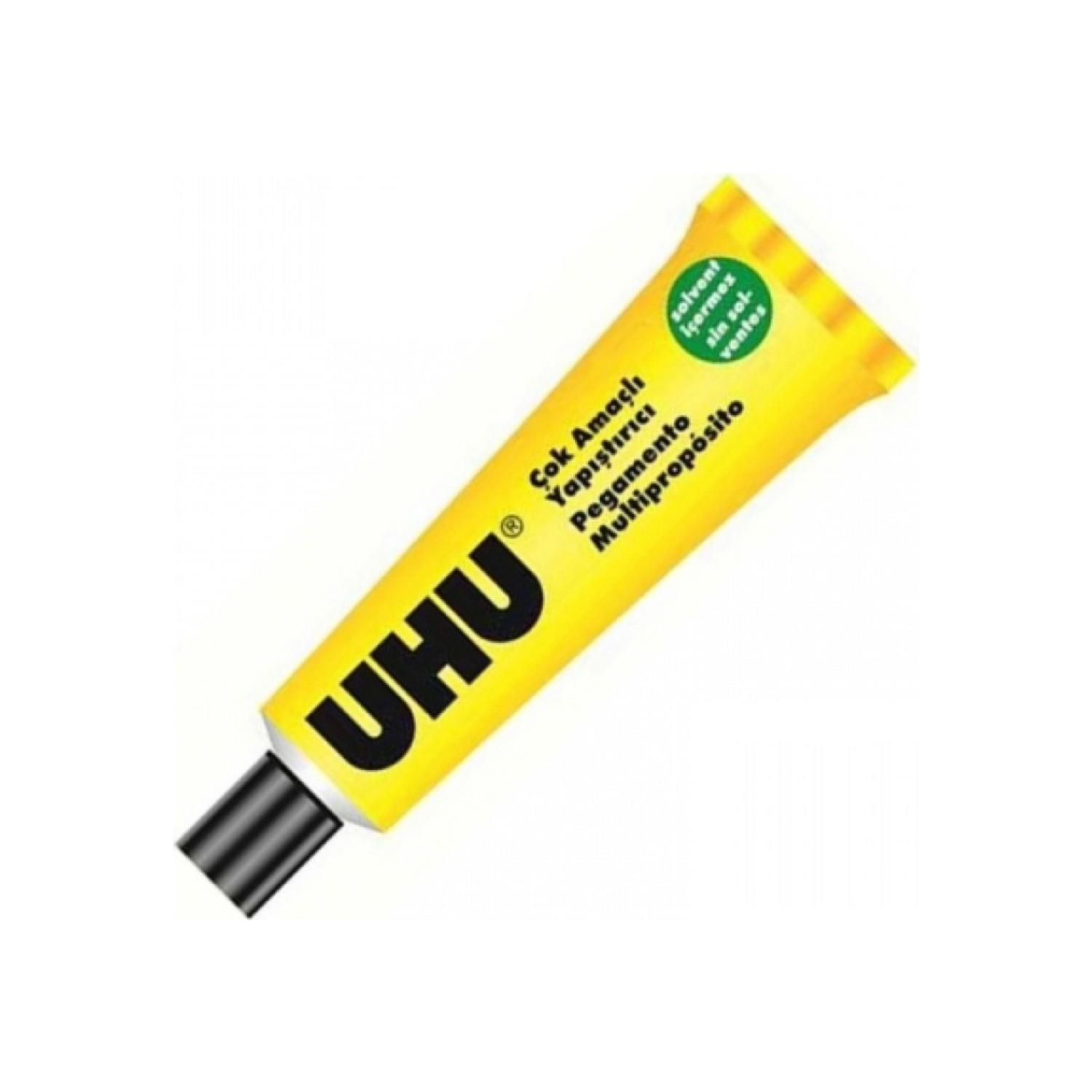 Uhu 34135 Çok Amaçlı Yapıştırıcı Solventsiz 20 ML x 12 Li Paket