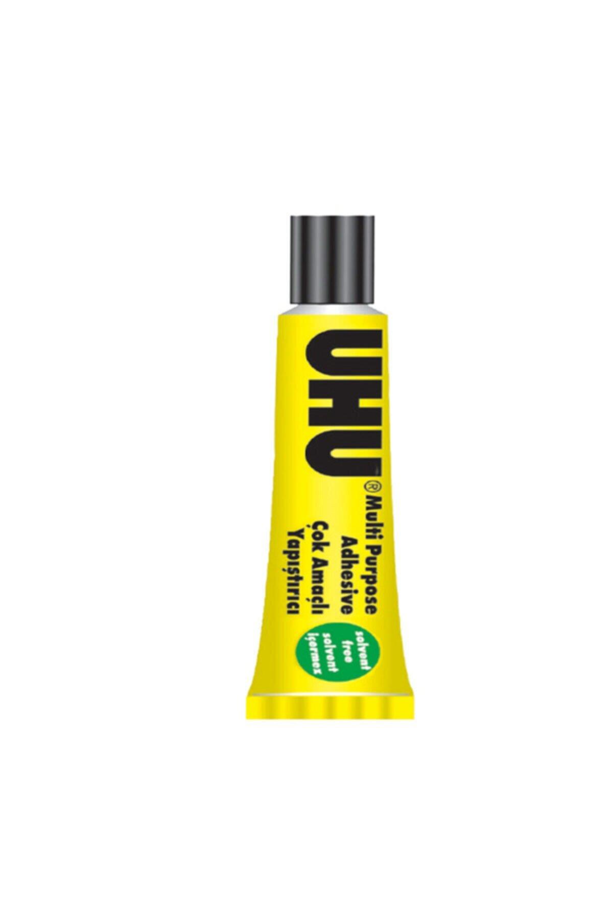 Uhu Sıvı Yapıştırıcı Çok Amaçlı Solventsiz NO:12 20 ML (20 Adet Uhu Yapıştırıcı)