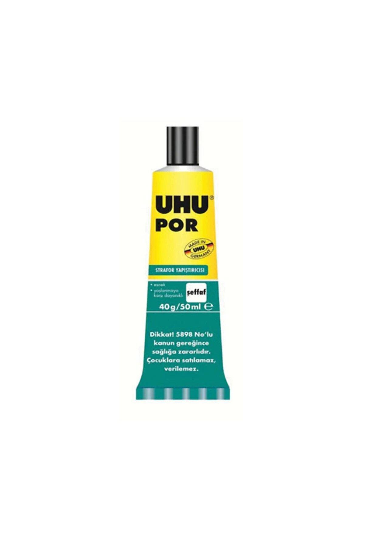 Uhu Sıvı Yapıştırıcı Por 50 ML Sıvı Yapıştırıcı (10 Lu Paket)