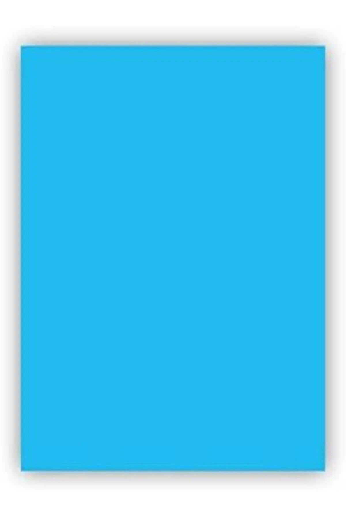 Umur Fosforlu Fon Kartonu (fluo) 160 Gram 50 x 70 Cm Fosforlu Mavi (100 Lü Paket)