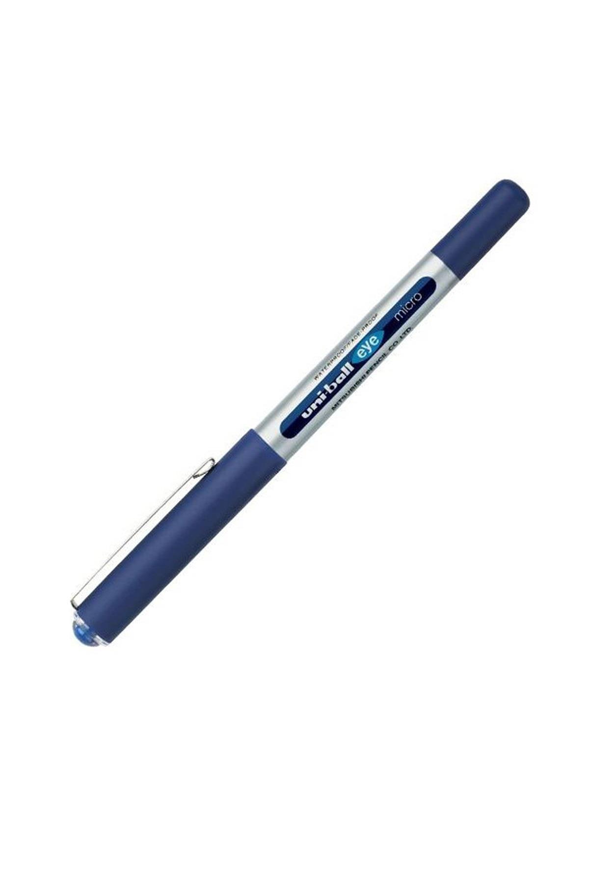 Uni-Ball Roller Kalem Eye Micro Bilye Uç 0.5 MM Mavi UB-150 (12 Li Paket)