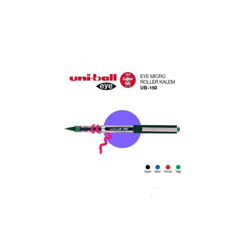 Uni-Ball Roller Kalem Eye Micro Bilye Uç 0.5 MM Siyah UB-150