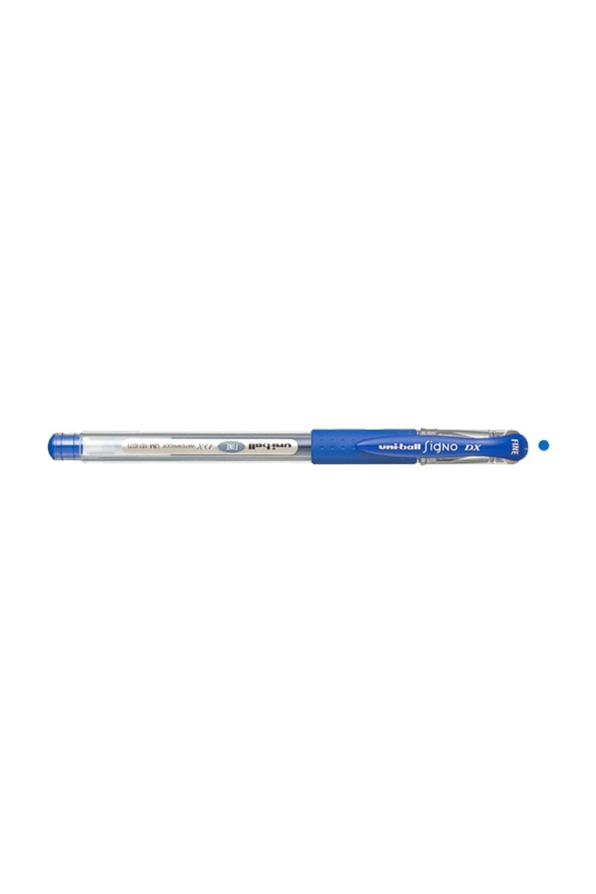 Uni-Ball Roller Kalem Signo DX Fine Jel Bilye Uç 0.7 MM Mavi UM-151