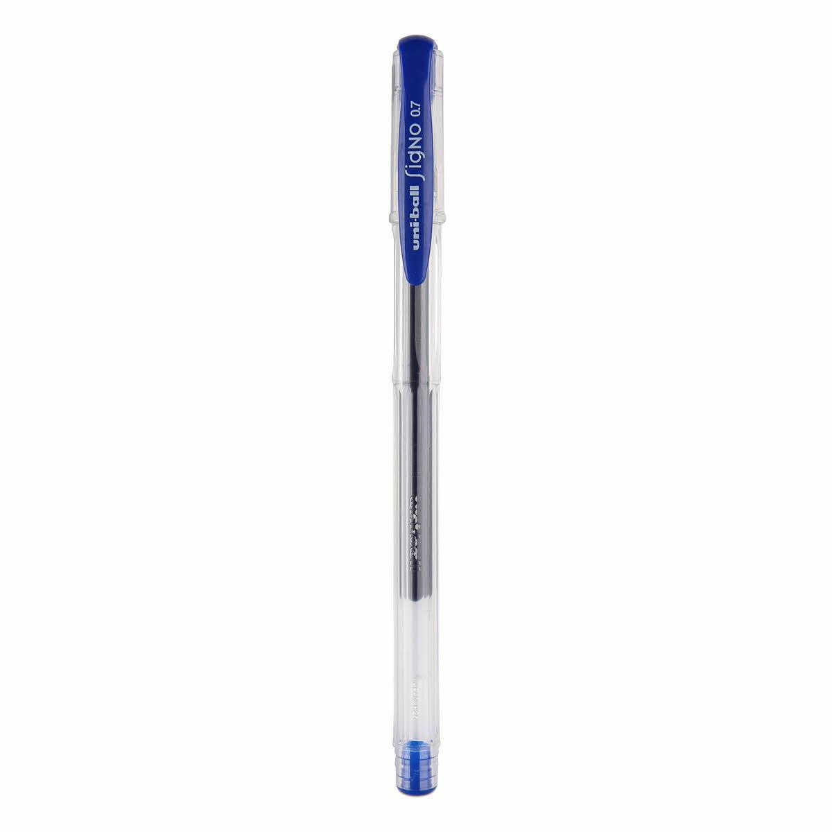 Uni-Ball Roller Kalem Signo Fine Jel Bilye Uç 0.7 MM Mavi (1 Adet)