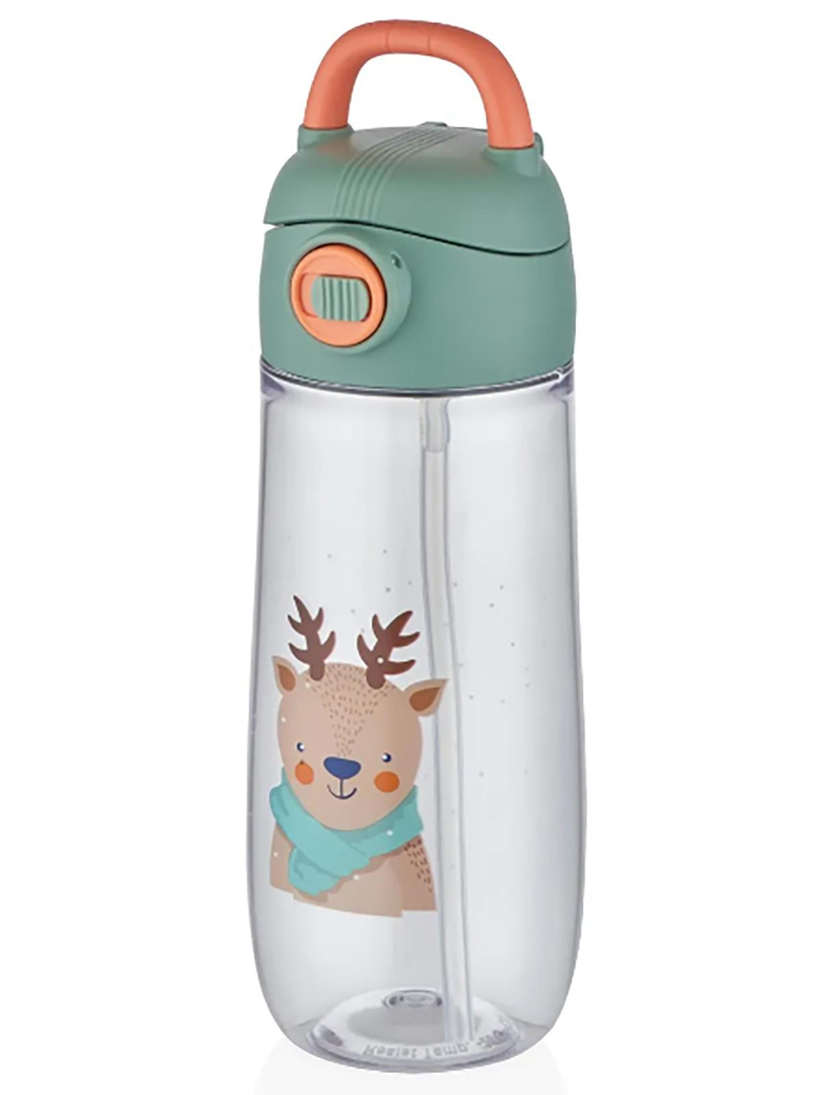 Vagonlife Matara 550 ML Desenli Pipetli Suluk (Karışık Renk 1 Adet)
