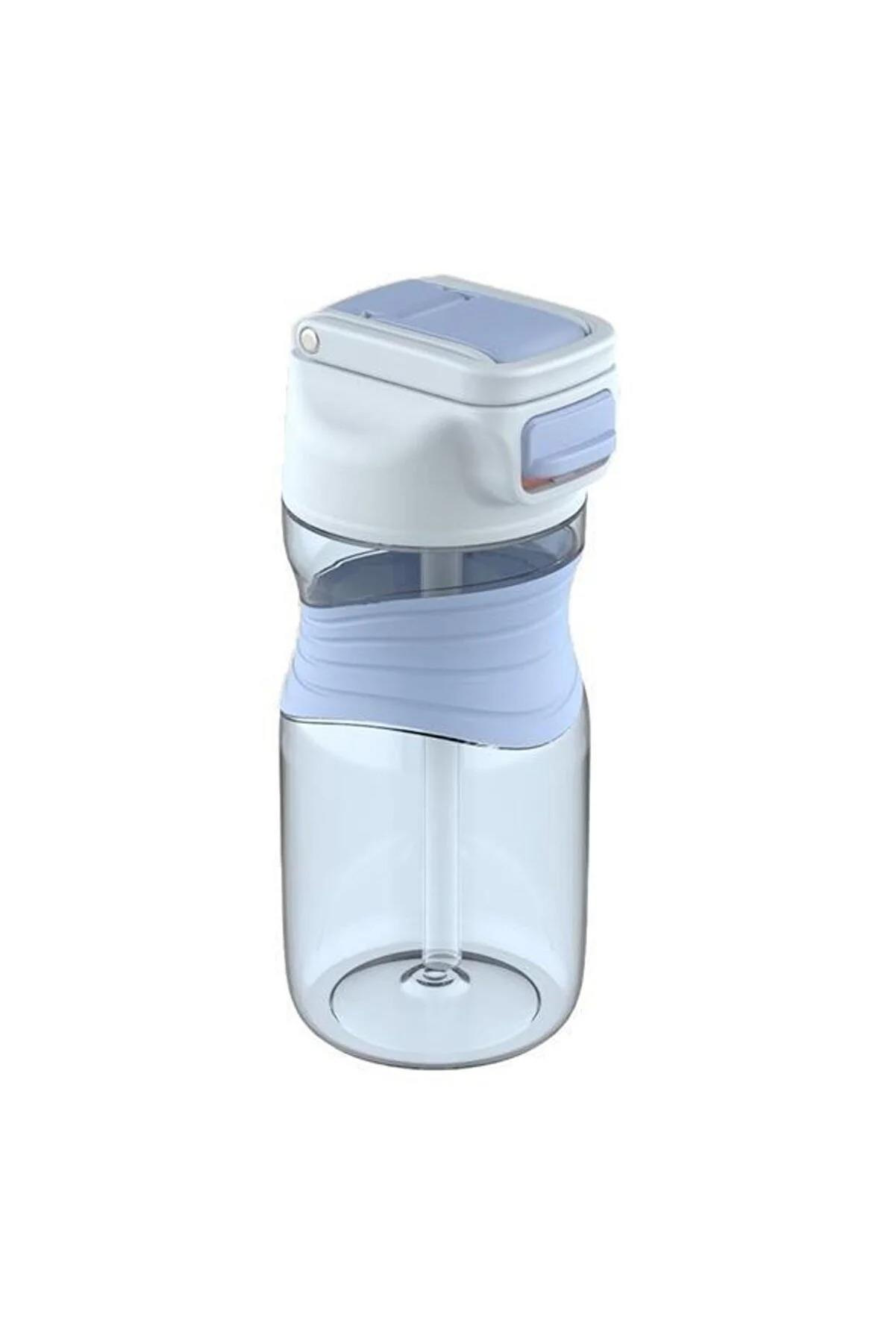 Vagon Life Matara Pipetli 450 ML Otomatik Kolay Açılır Kapaklı Suluk