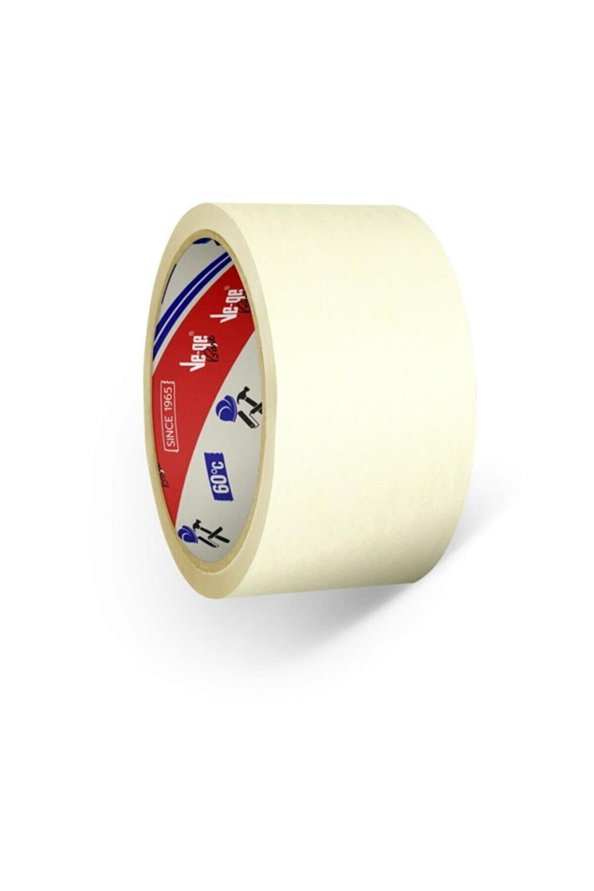 Ve-Ge Krepe (Maskeleme) Bantı 36 MMx30 Metre Bej (6 Adet)