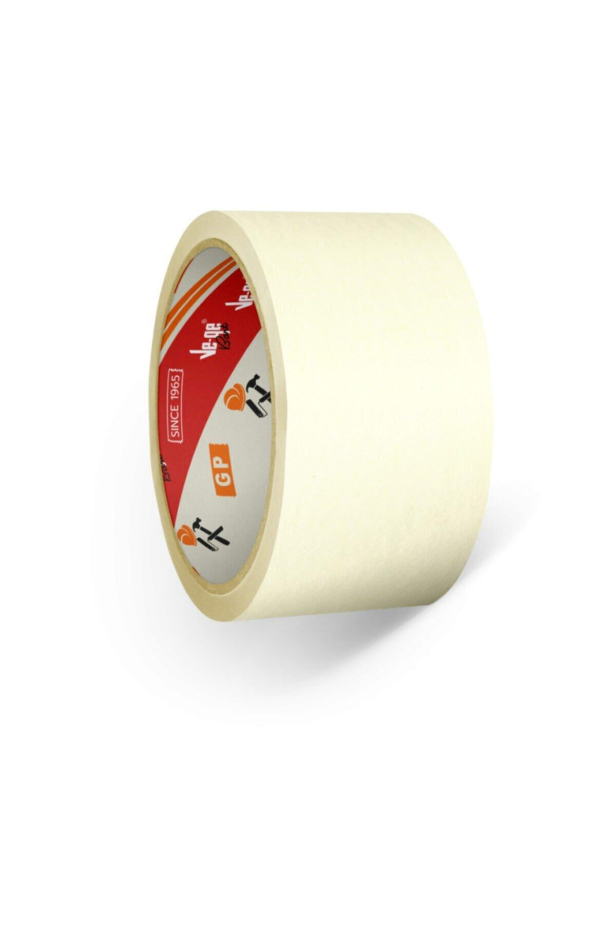 Ve-Ge Krepe (Maskeleme) Bantı 48 MM x 30 Metre Bej (6 Adet)