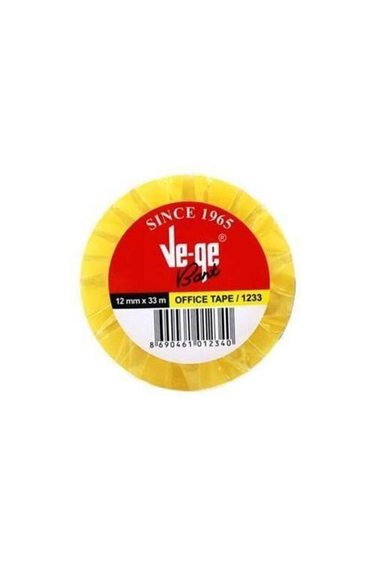 Ve-Ge Selefon Bant Offıce Tape 12x33 Metre (6 Adet Bant)