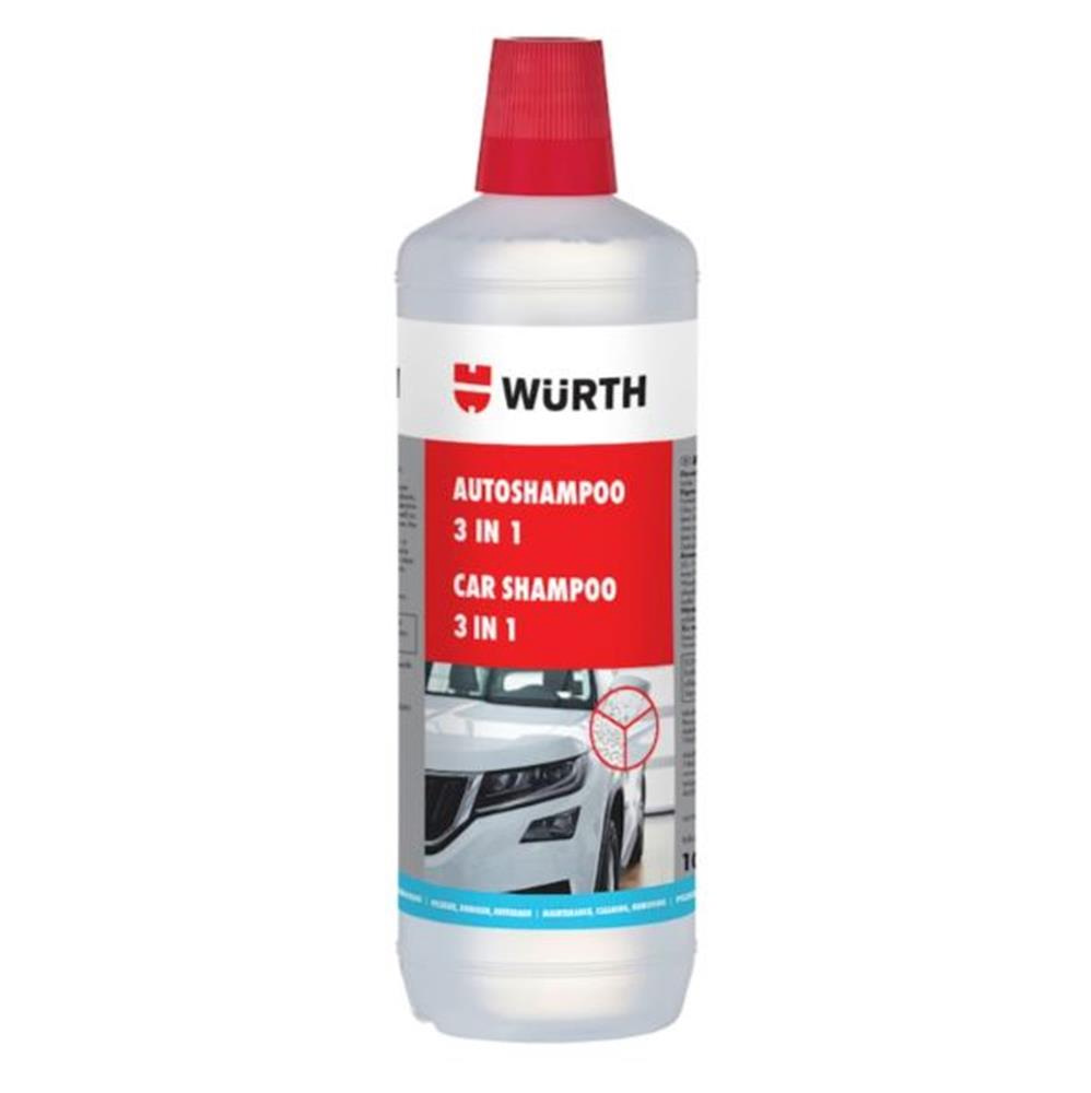 Würt 3 Etkili Araç Şampuanı 1 LT