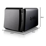 Zyxel NAS542 4 Disk Yuvalı 32 TB Maksimum Kapasiteye Sahip Veri Depolama Ünitesi